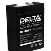 Аккумулятор для ИБП Delta DT 6028 (6В/2.8 А·ч)