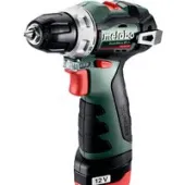Дрель-шуруповерт Metabo PowerMaxx BS BL 601721500 (с 2-мя АКБ, кейс)