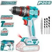 Ударная дрель-шуруповерт Total TIDLI206681 (без АКБ)