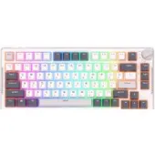 Клавиатура Royal Kludge RK-H81 RGB White Night (RK Cyan)