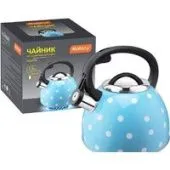 Чайник со свистком Mallony Maestria (голубой)