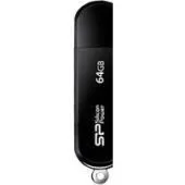 USB Flash Silicon-Power LuxMini 322 Black 64GB (SP064GBUF2322V1K)