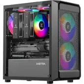 Корпус XASTRA A303M 3FRGB (черный)