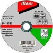 Отрезной диск Makita D-18742