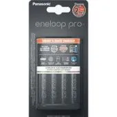 Аккумуляторы + зарядное Panasonic Smart-Quick Charger 4xAA 2500 mAh