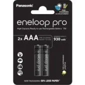Аккумулятор Panasonic Eneloop Pro AAA BK-4HCDE/2CP (2 шт)