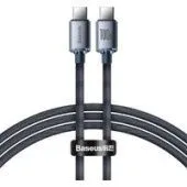 Кабель Baseus CAJY000701 USB Type-C - USB Type-C (2 м, черный)