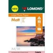 Фотобумага Lomond односторонняя матовая А4 280 г/м2 50 л 0102058
