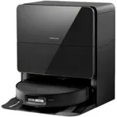 Робот-пылесос Roborock Robotic Vacuum Cleaner+Empty Wash Fill Dock S9 MaxV Ultra S90VER S9MVU52-02 (с русской озвучкой, черный)