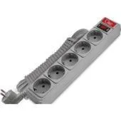 Удлинитель СОЮЗ 1330 (5 м, серый)