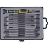 Набор отвертка с битами и головками KRAFTOOL 25611-H12 (12 предметов)