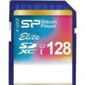 Карта памяти Silicon-Power SDXC Elite UHS-1 (Class 10) 128 GB (SP128GBSDXAU1V10)