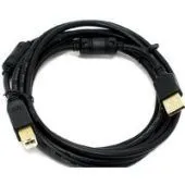 Кабель 5bites USB Type-A - USB Type-B UC5010-050A (5 м, черный)