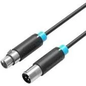 Кабель Vention BBFBI XLR - XLR (3 м, черный)
