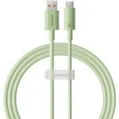Кабель Baseus Habitat Series Fast Charging Cable 100W USB Type-A - USB Type-C (1 м, зеленый)