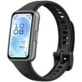 Фитнес-браслет Huawei Band 11 (черный полимерный корпус, с черным силиконовым ремешком, международная версия)