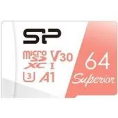 Карта памяти Silicon-Power Superior A1 microSDXC SP064GBSTXDV3V20 64GB