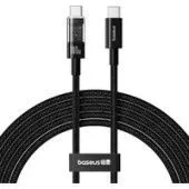 Кабель Baseus Gem Fast-Charging Data 100W USB Type-C - USB Type-C (1 м, черный)