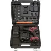 Дрель-шуруповерт Pioneer Tools CD-M2002C-USP (с 2-мя АКБ, кейс, оснастка)