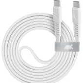 Кабель Rivacase Type-C Type-C PS6005 WT12 (1.2 м, белый)