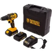 Дрель-шуруповерт Denzel CDL-18-02BM (с 2-мя АКБ, кейс)