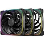 Комплект вентиляторов для корпуса Geometric Future Squama 2503R-14 Triple Pack (черный)