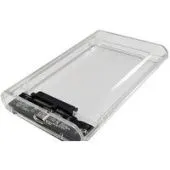 Бокс для накопителей 2.5" AgeStar 3UB2P6C (прозрачный)