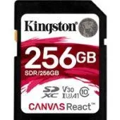 Карта памяти Kingston Canvas React SDR/256GB SDXC 256GB