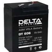 Аккумулятор для ИБП Delta DT 606 (6В/6 А·ч)