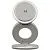 Беспроводное зарядное Magssory Signature Disc Pro для Apple 3 в 1 WCH073 (титановый)