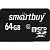 Карта памяти SmartBuy microSDXC (Class 10) 64GB + SD-адаптер (SB64GBSDCL10-01)