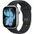 Умные часы Apple Watch Series 11 46 мм (алюминиевый корпус, космический серый/черный, спортивный силиконовый ремешок S/M)