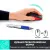Мышь Logitech M190 (черный/красный)