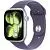 Умные часы Apple Watch Series 11 46 мм (алюминиевый корпус, серебристый/фиолетовый туман, спортивный силиконовый ремешок S/M)