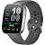 Умные часы Amazfit Bip 6 (серебристый, с серым силиконовым ремешком)
