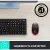 Мышь Logitech M190 (черный/красный)
