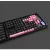 Набор кейкапов Akko Black & Pink Cherry Profile Keycaps 229 шт