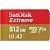 Карта памяти SanDisk Extreme SDSQXAV-512G-GN6MA microSDXC 512GB