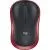 Мышь Logitech M186 (черный/красный)
