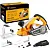 Рубанок Deko DKEP1400W 063-4337