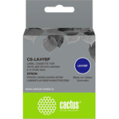 Картридж CACTUS CS-LK4YBP (аналог Epson LK4YBP)