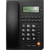 Проводной телефон Ritmix RT-420 (черный)
