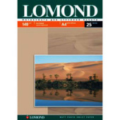 Фотобумага Lomond Матовая А4 140 г/кв.м. 25 листов (0102073)