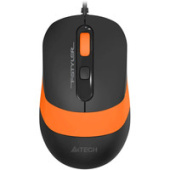Мышь A4Tech Fstyler FM10S (оранжевый/черный)