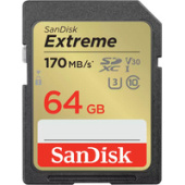 Карта памяти SanDisk Extreme SDXC SDSDXV2-064G-GNCIN 64GB