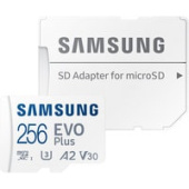 Карта памяти Samsung EVO Plus 2021 microSDXC 256GB (с адаптером)