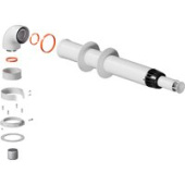 Дымоход Advanced Engineering Антилед универсальный D60/100 L1000 мм KTL-01-075