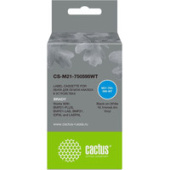 Картридж CACTUS CS-M21-750595WT (аналог Brady M21-750595WT)
