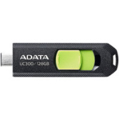 USB Flash ADATA UC300 128GB (черный/зеленый)