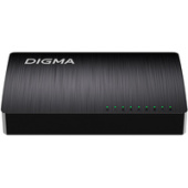 Неуправляемый коммутатор Digma DSW-108GE